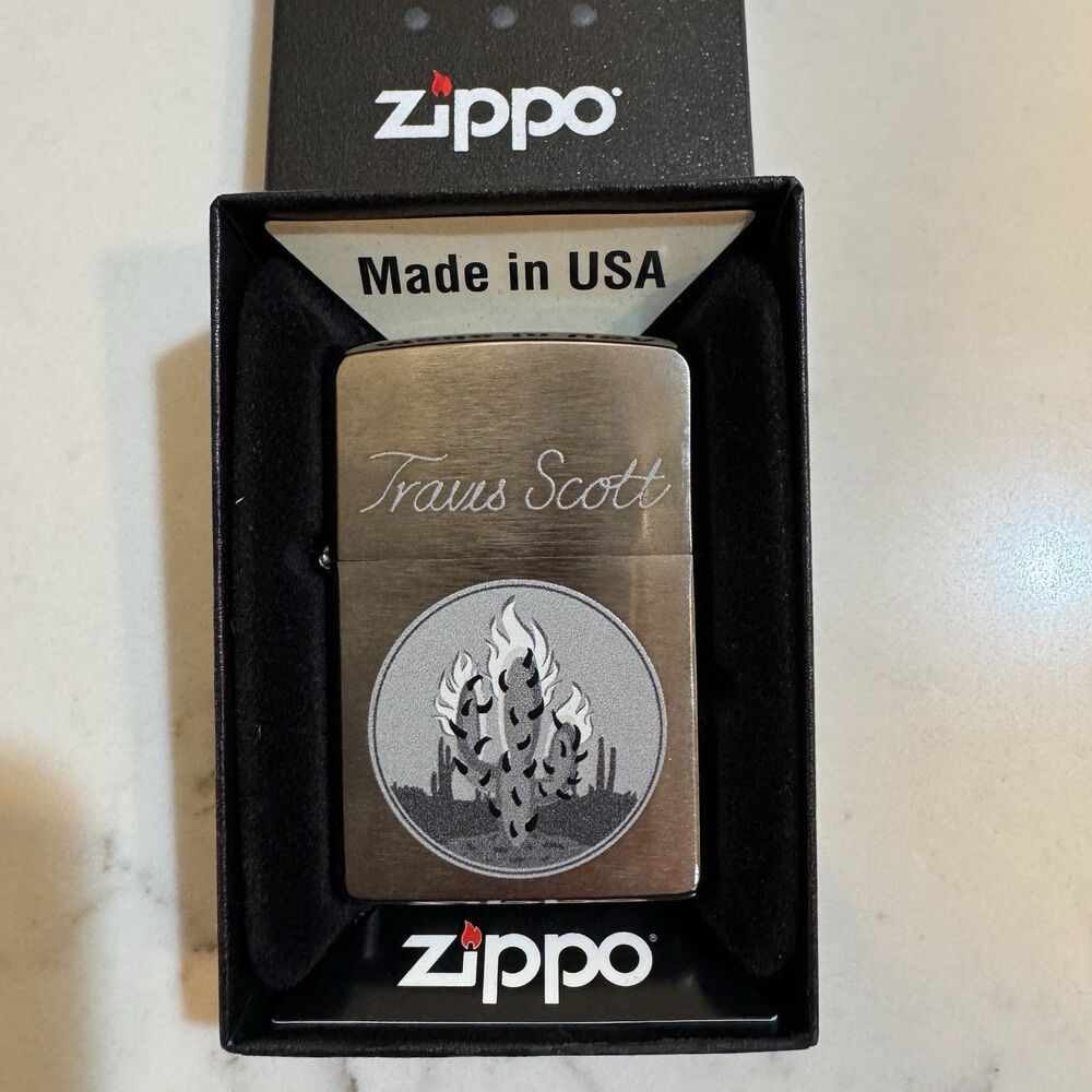Travis Scott Cactus Jack Rodeo Zippo Lighter